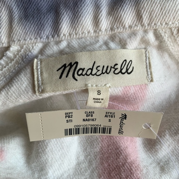 The Raglan Oversized Jean Jacket: Tie-Dyed Edition - Picture 8 of 9